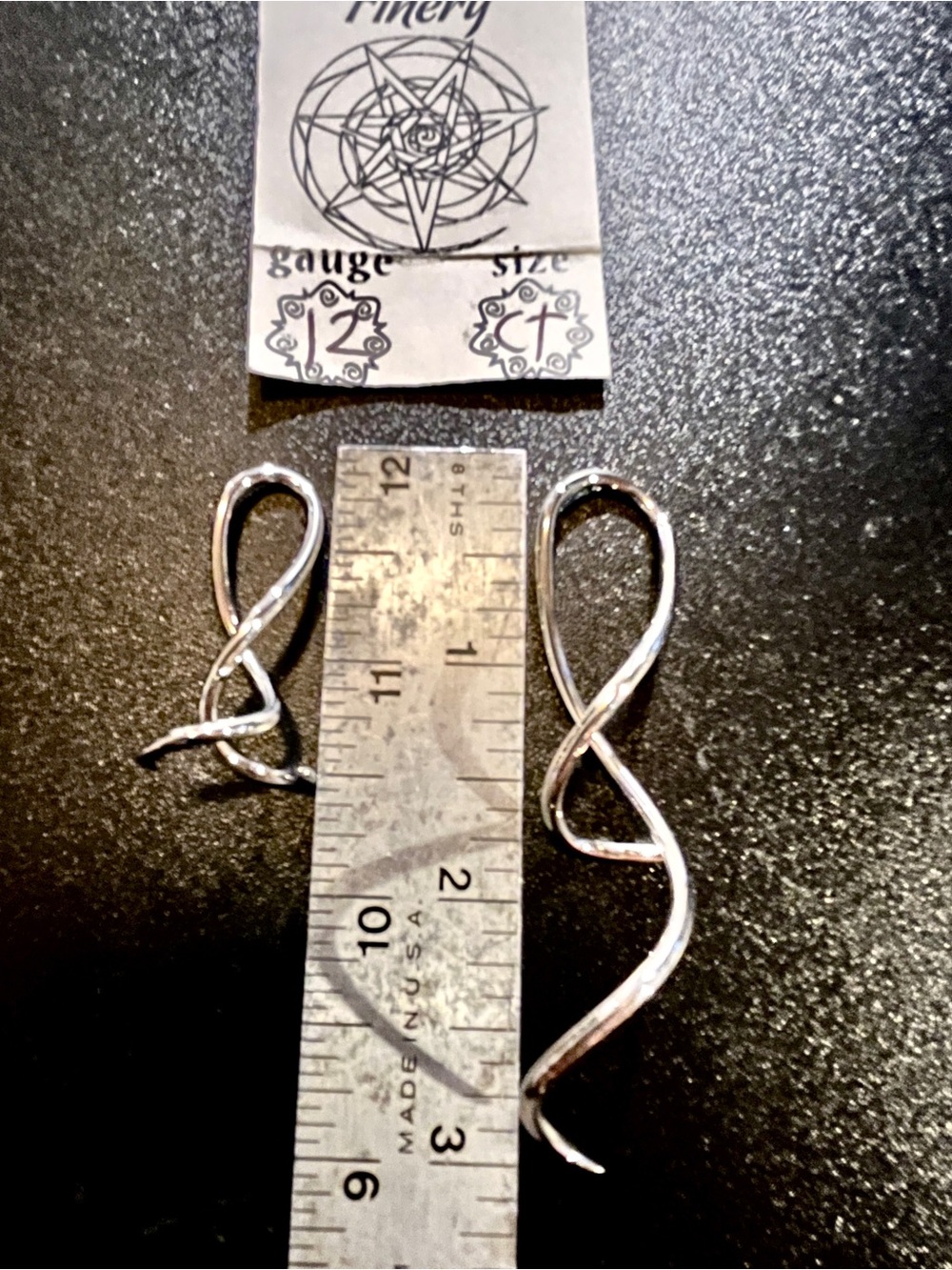 Little Seven Finery “Priestess” 12 gauge asymmetrical set $50